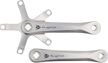 Amazon | Sugino(スギノ) RD4 クランク(シングル用) AA SIL Mighty